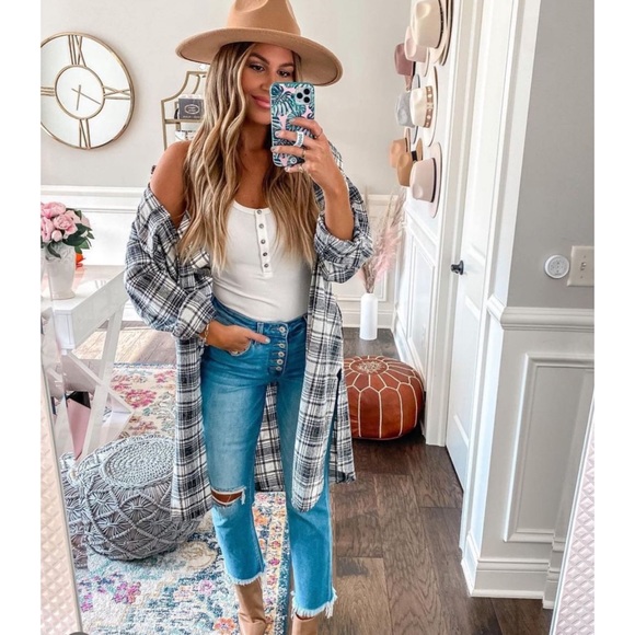 Vici Jackets & Blazers - Vici Tanja Pocketed Shacket